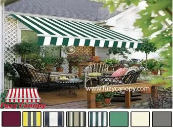 Awning Gulung Motif